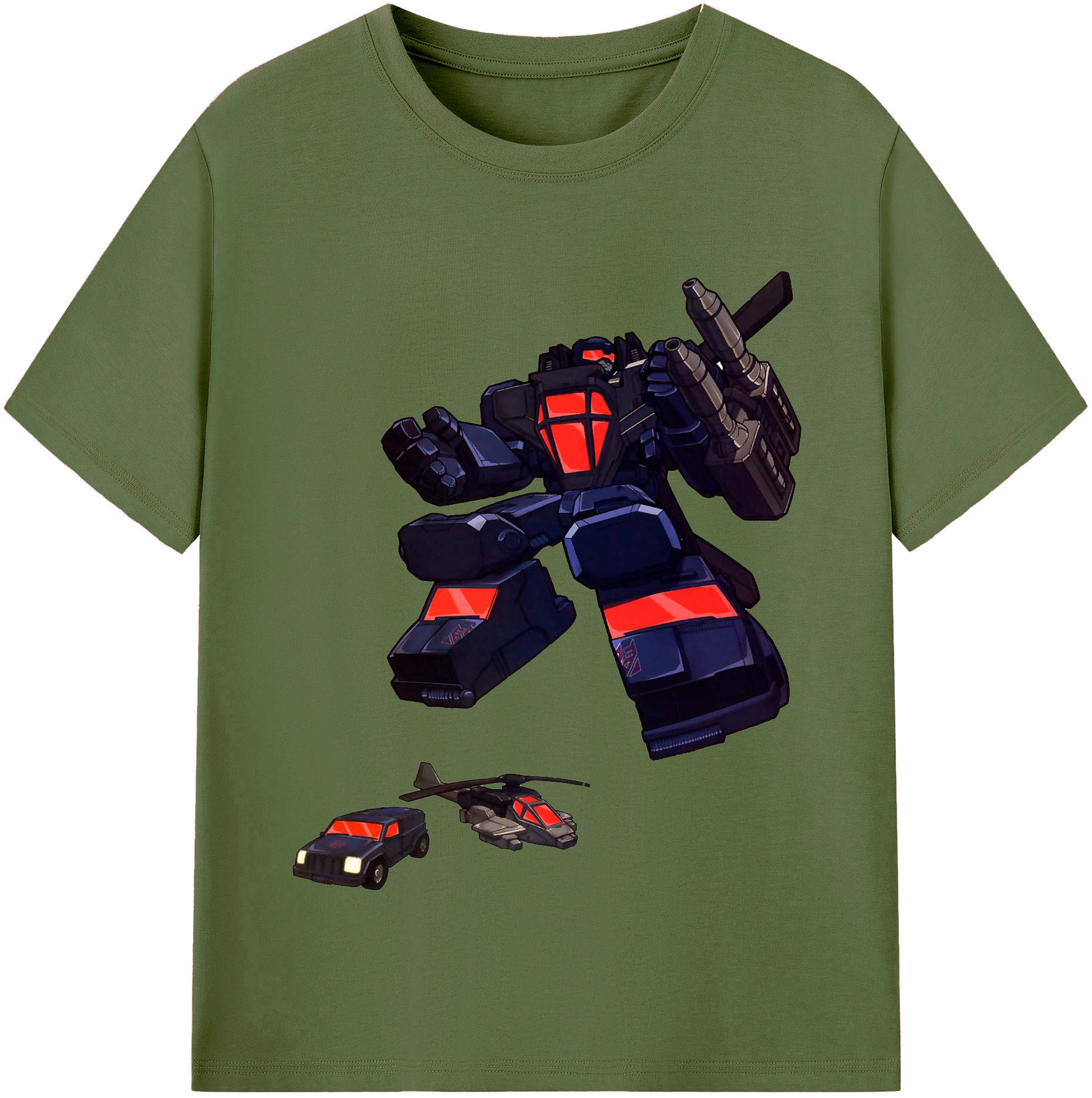 （画像用）  綿100％半袖Tシャツ（フロントプリント）